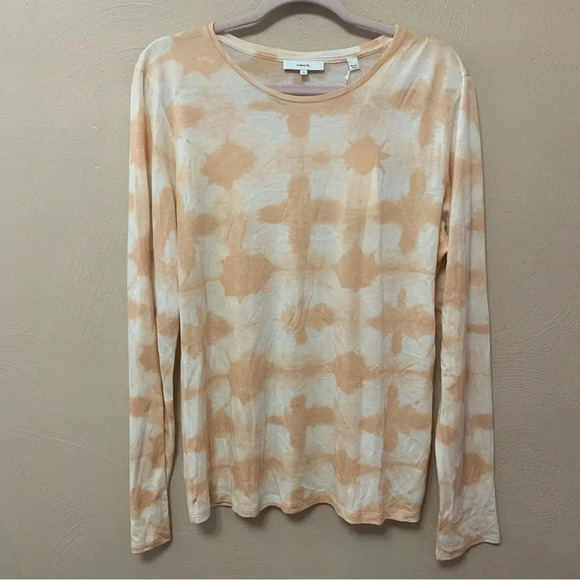 Vince Tie Dye Long Sleeve Tee Size XL NWT New - Picture 2 of 12